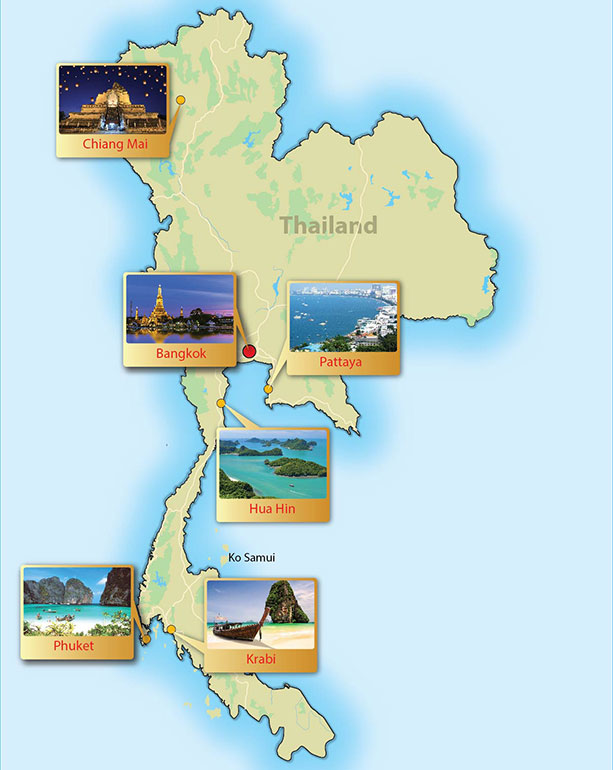 Guide touristique de la Thaïlande