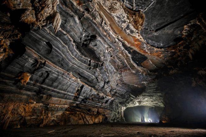 Fairy Cave 2 in Minh Hoa District has a length of 2,519m. The cave is expected to be open to public soon. Photo: British Cavern Association