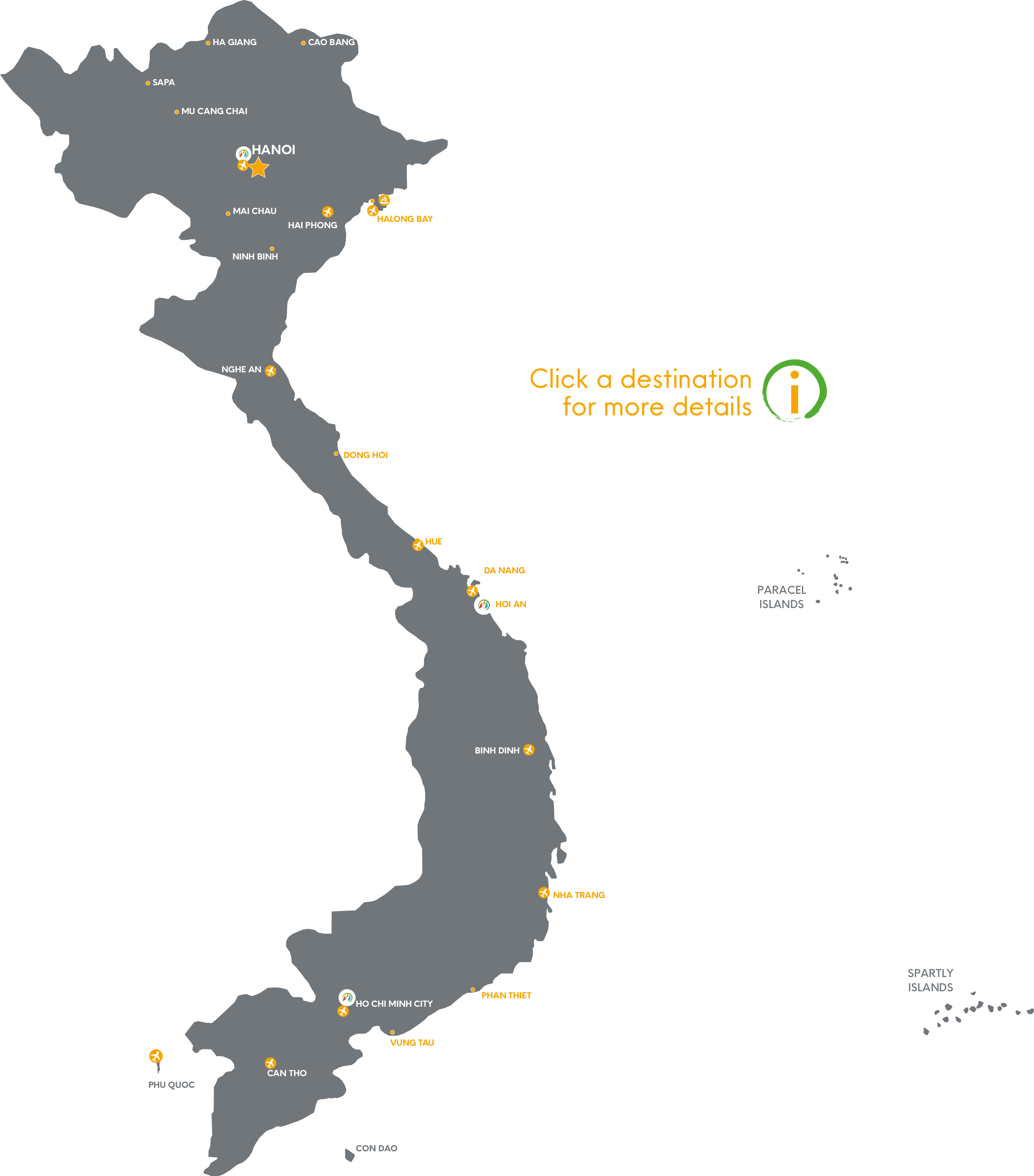 Vietnam Map