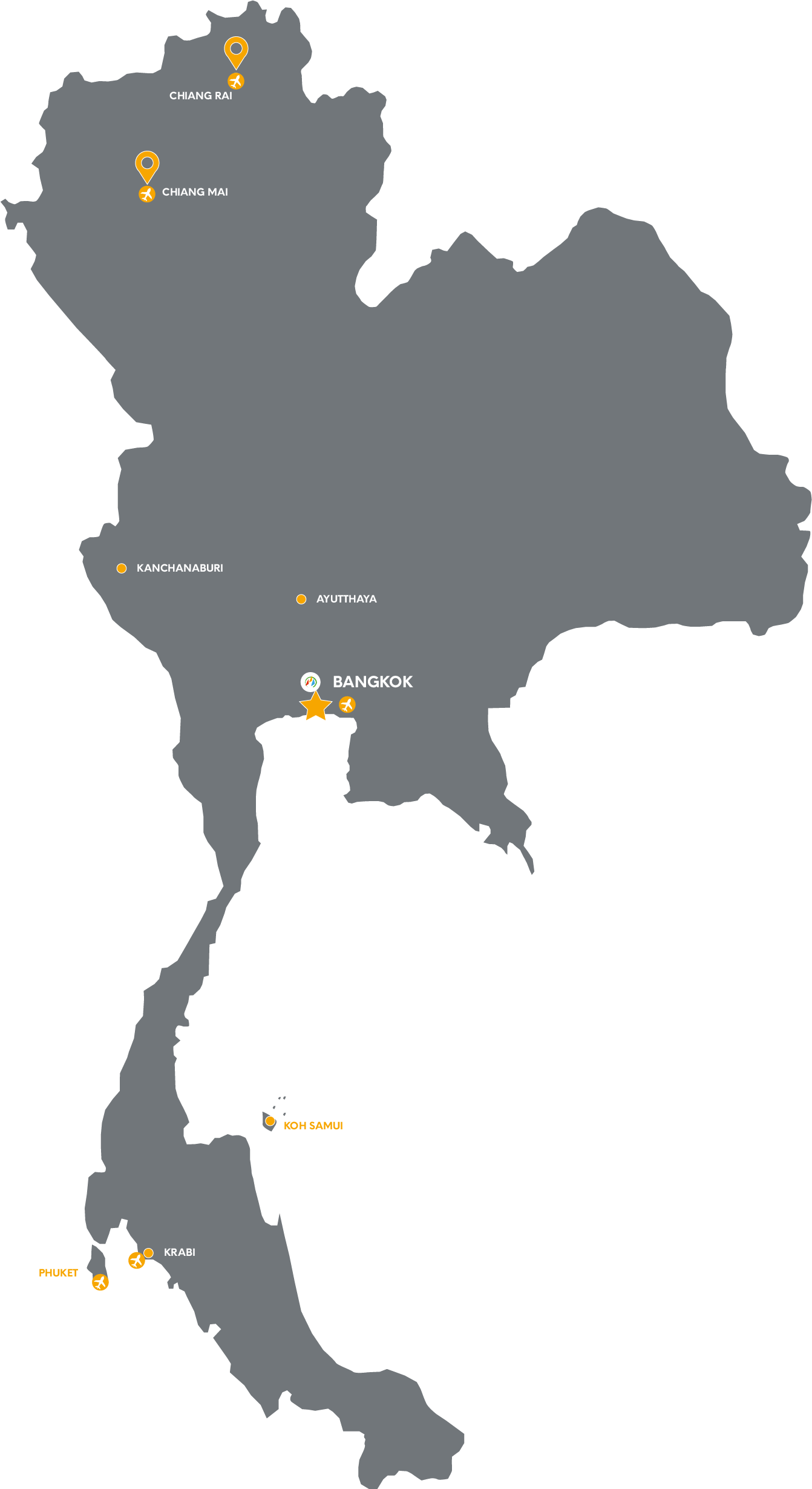 Thailand Map 2